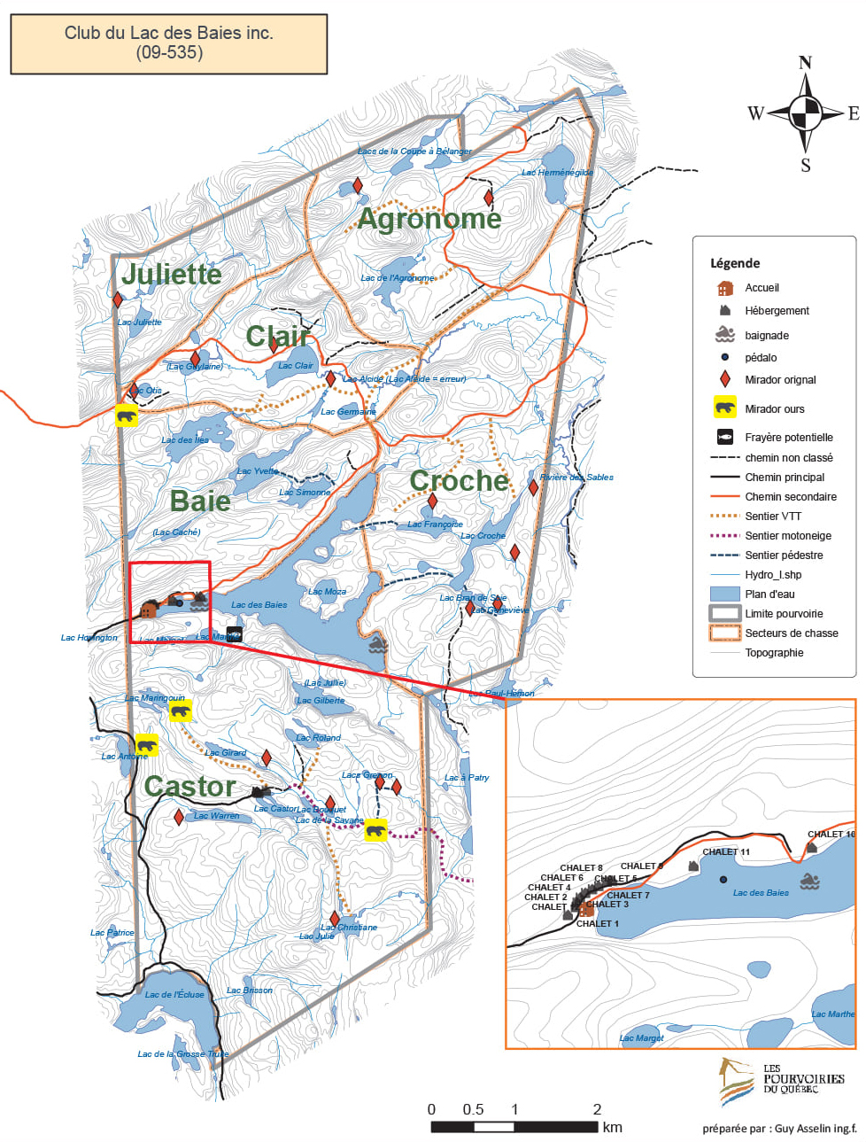 Lac des Baies MAJ 2015 carte site web